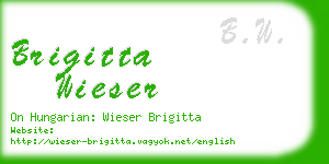 brigitta wieser business card